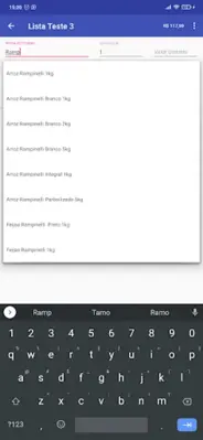 Minha Lista de Compras android App screenshot 3