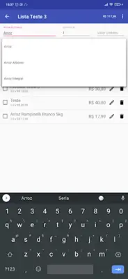 Minha Lista de Compras android App screenshot 4